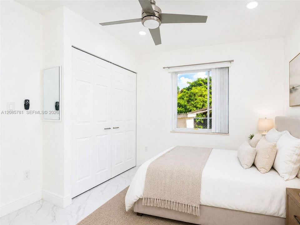 2nd bedroom staged
