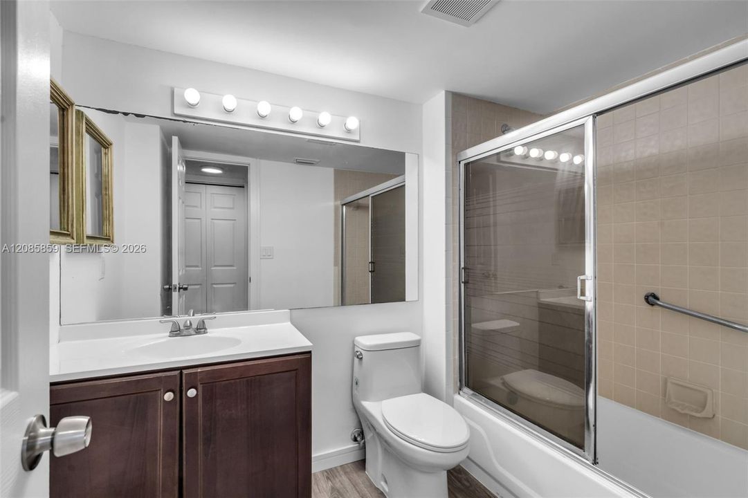 Full Bath with Tub & spacious vanity