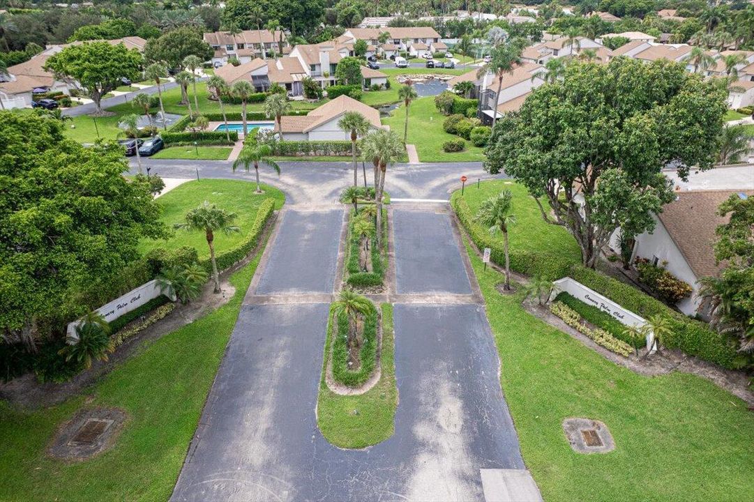 02-Aerial-Community Entrance