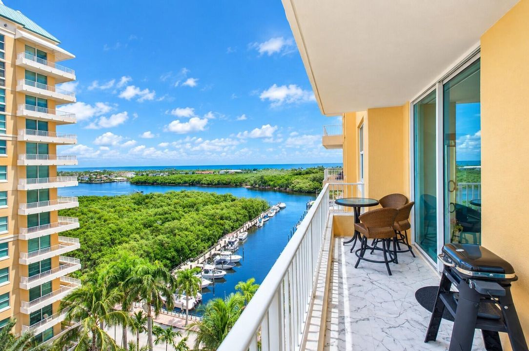 Patio with waterviews