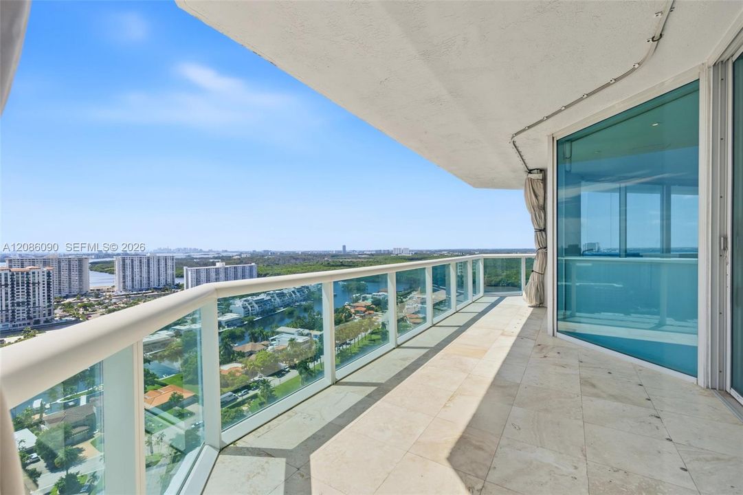 Southwest view from Balcony