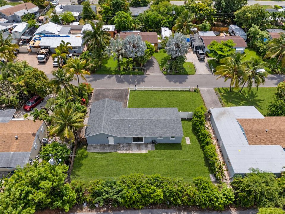Arial View From Rear