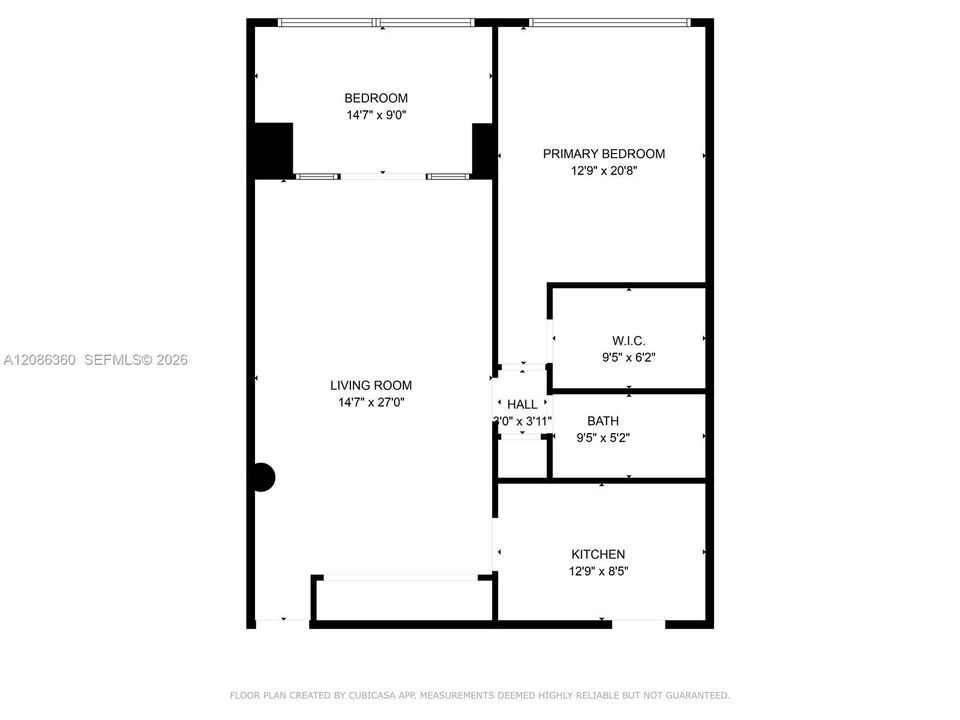 For Rent: $2,500 (1 beds, 1 baths, 938 Square Feet)
