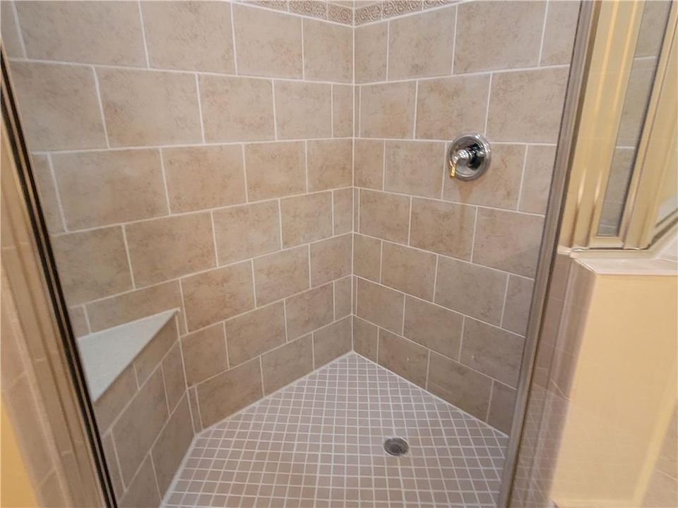 Master Upstairs Shower