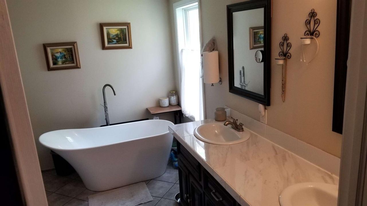 Master bathroom