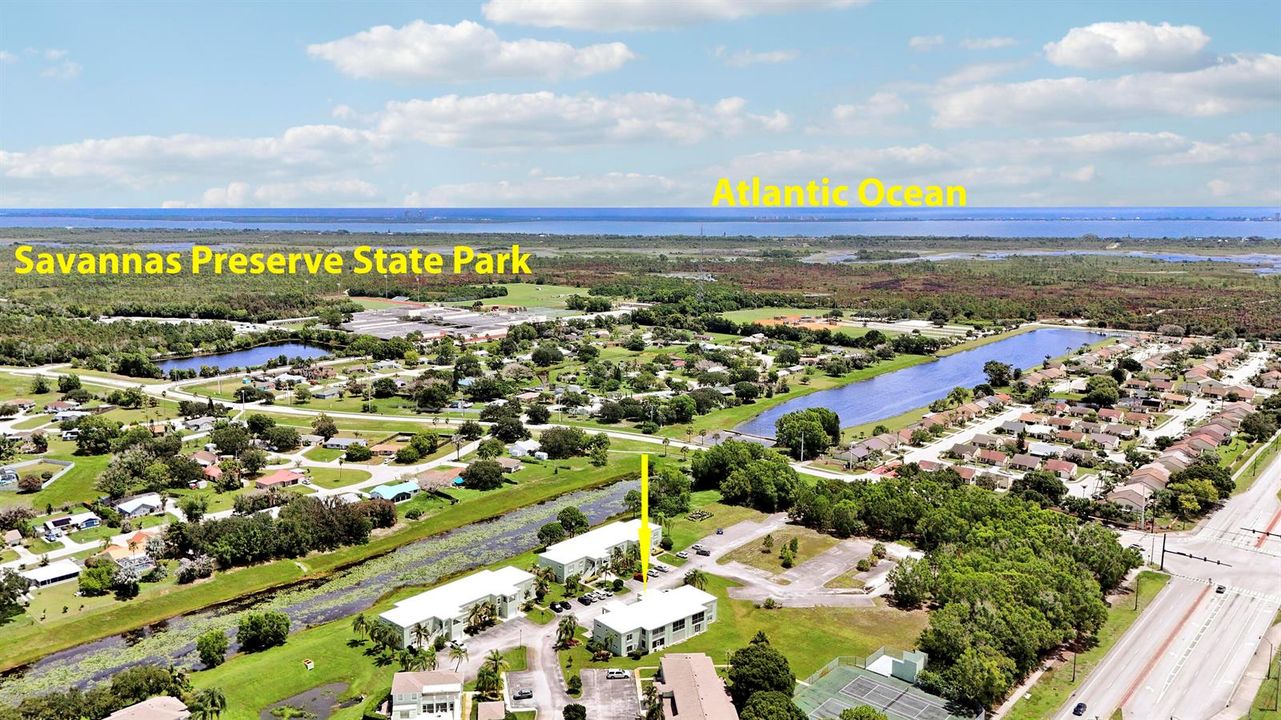 Location to Beach & Park