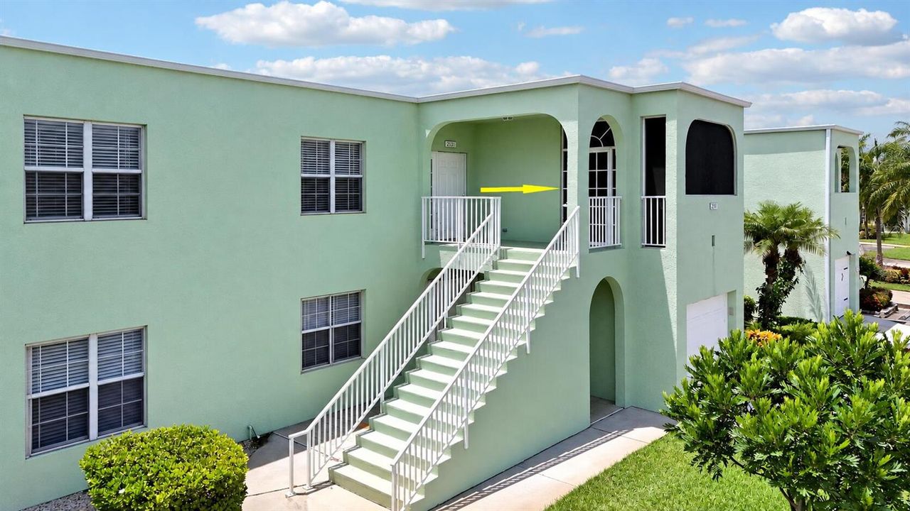 Front of Condo