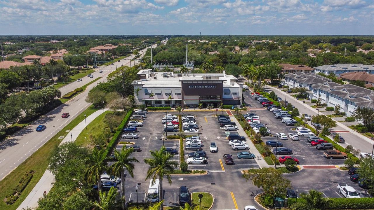 Aerial - Fresh Market - Steps from Condo