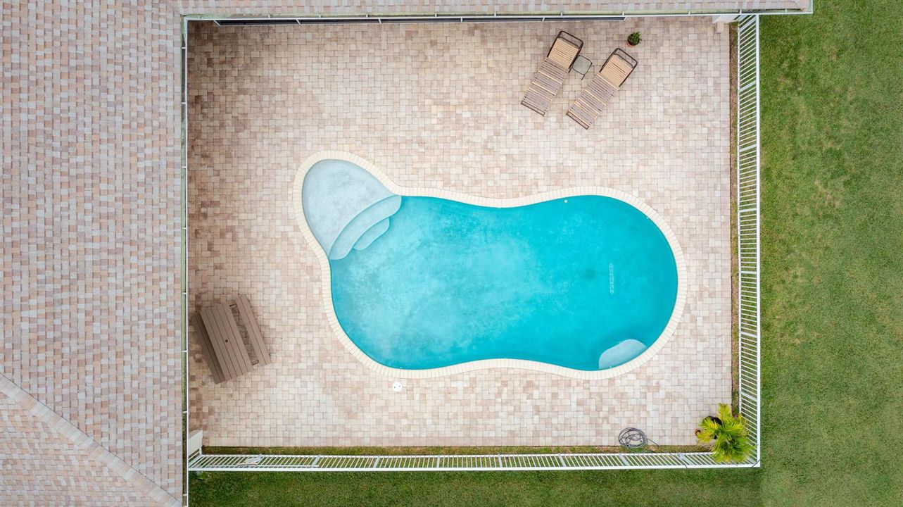 Aerial View of Pool