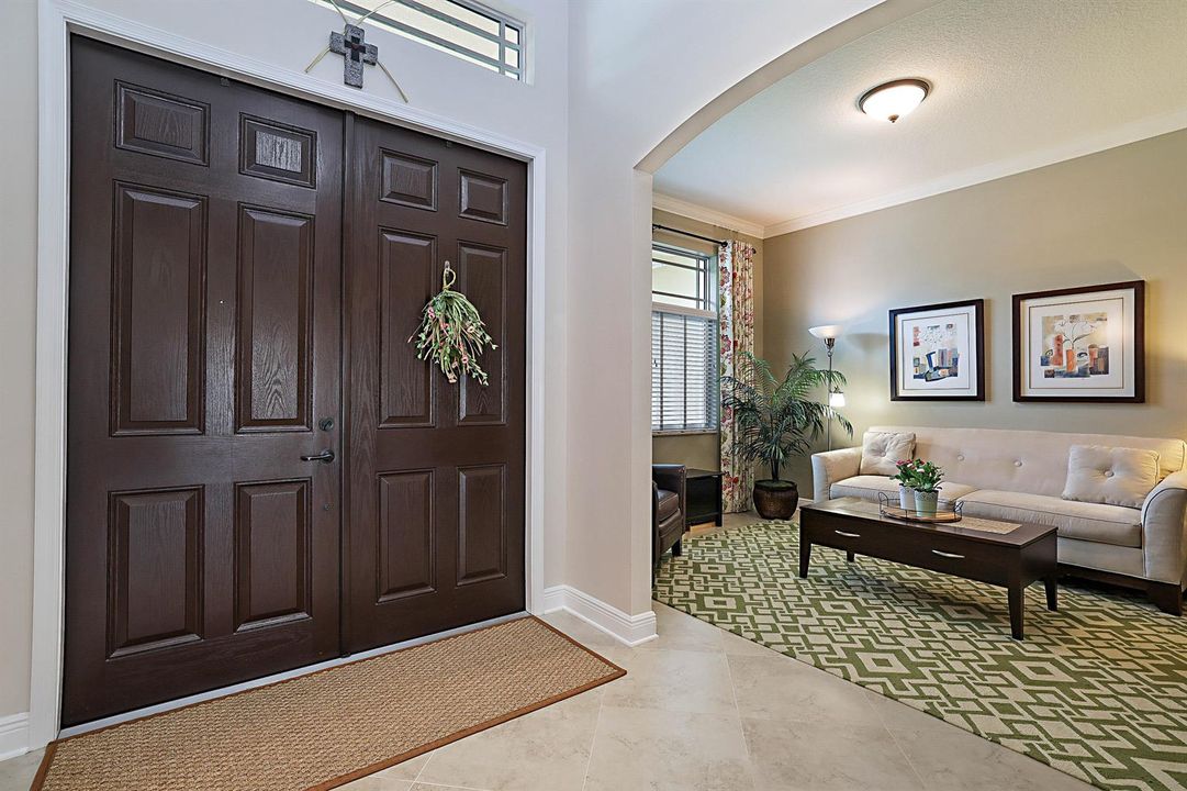 View into Den from Foyer