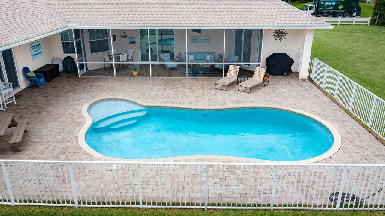 Aerial View of Pool