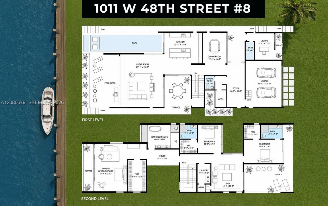 For Rent: $68,000 (4 beds, 4 baths, 5154 Square Feet)