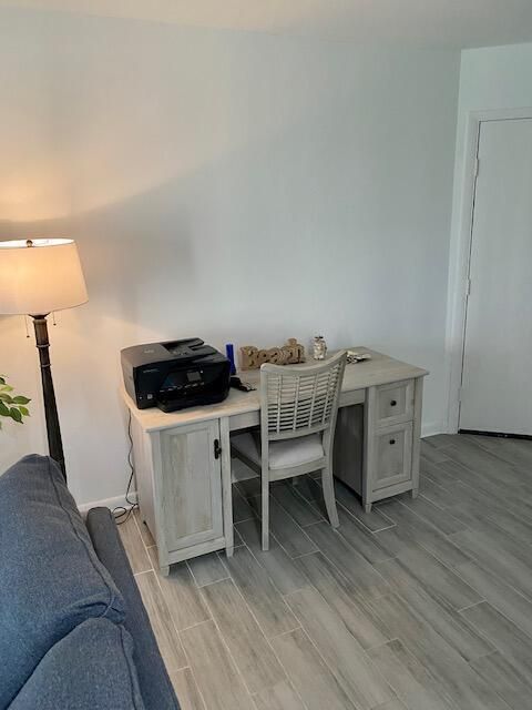 Desk area