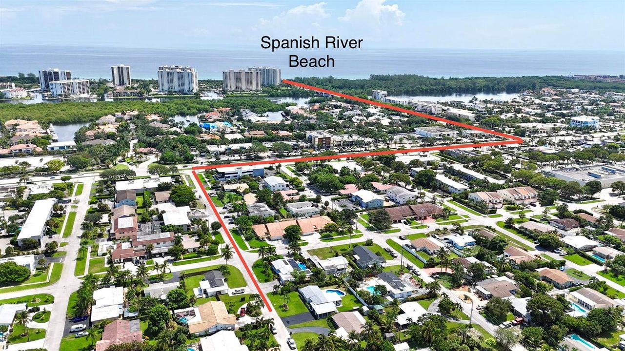 1 mile Beach route!