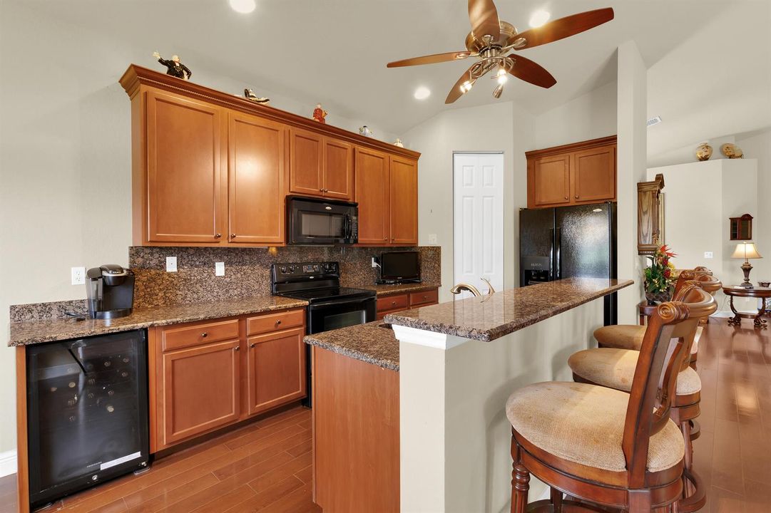 Granite kitchen with...