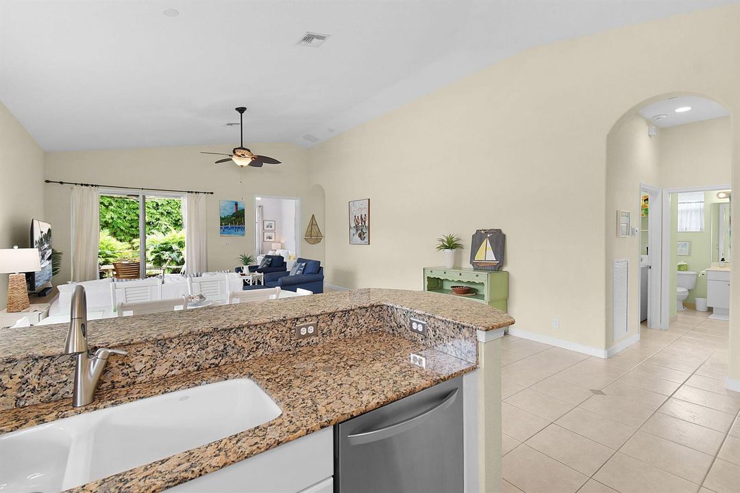 Granite countertops