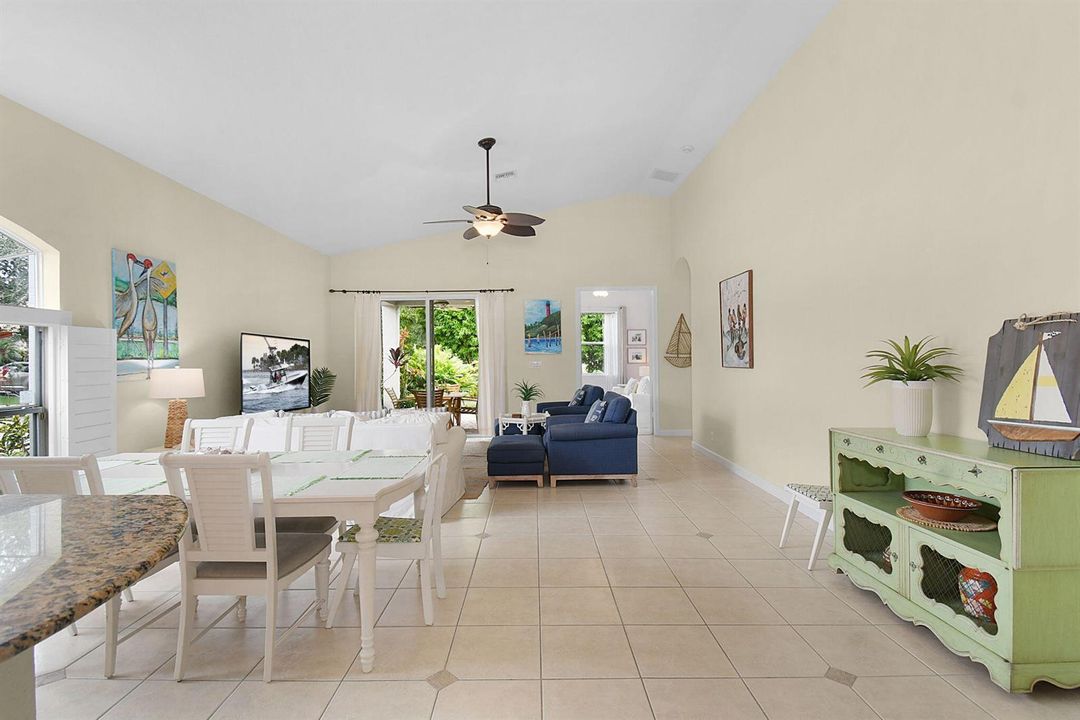 Open living area