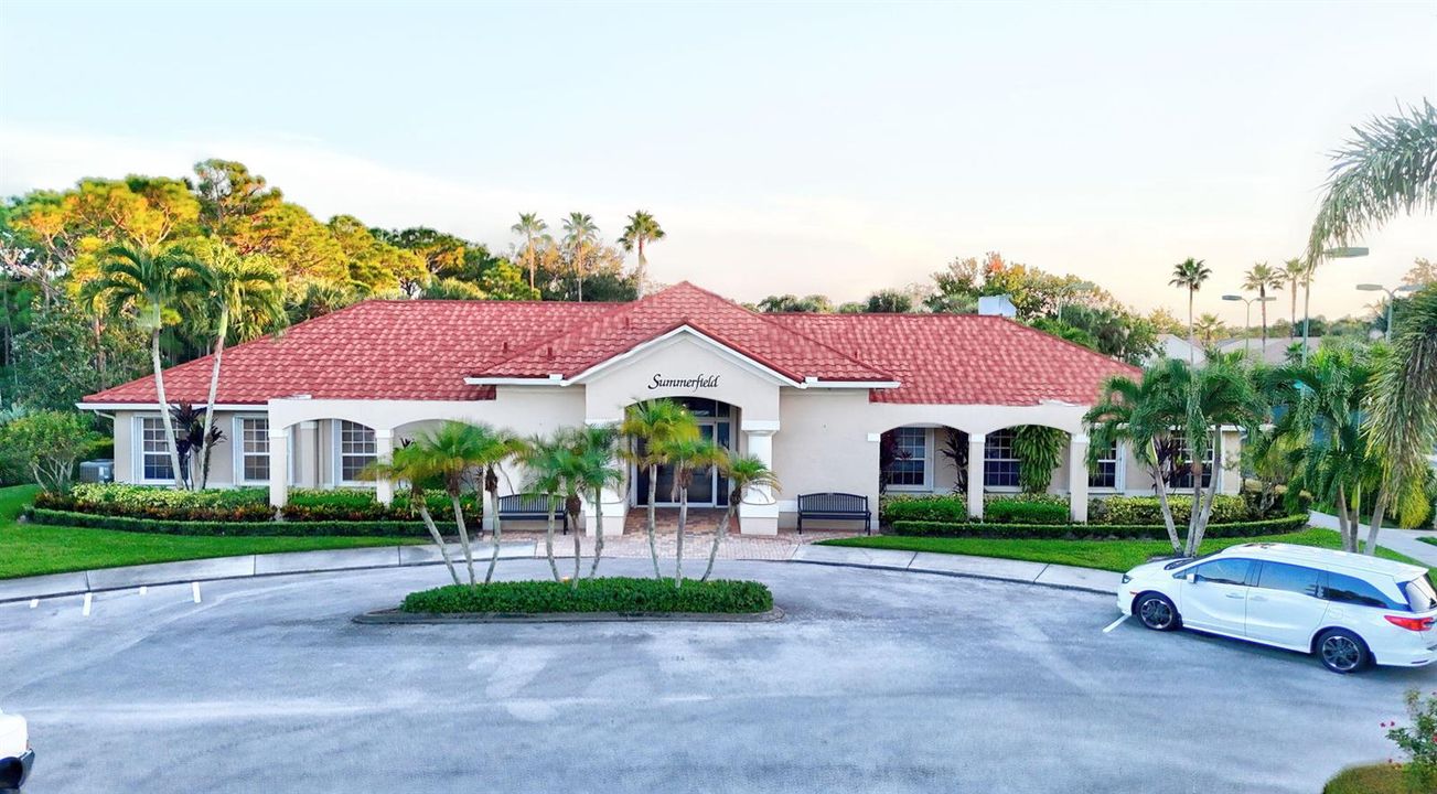Summerfield Club house front view