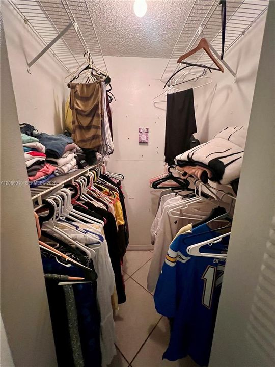 Master closet