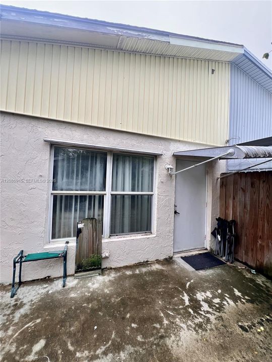 back patio entry