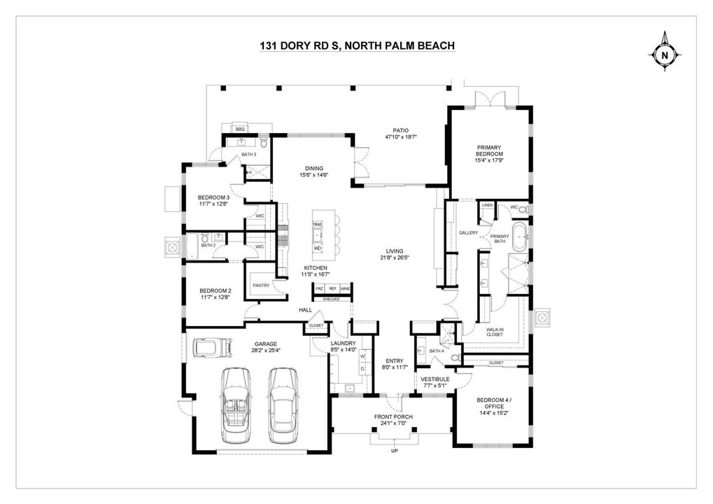 131 Dory Road S Marketing Floor Plan