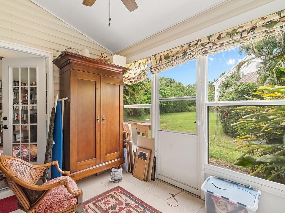 ENCLOSED BACK PORCH