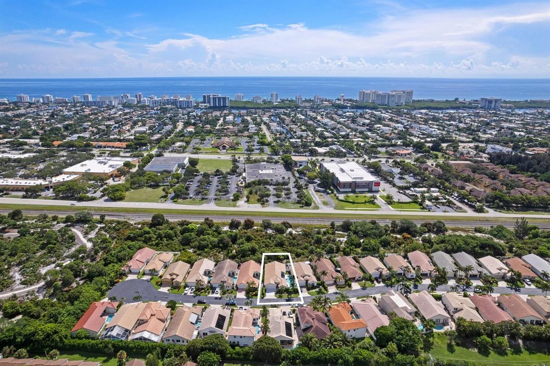 Aerial Neighborhood View