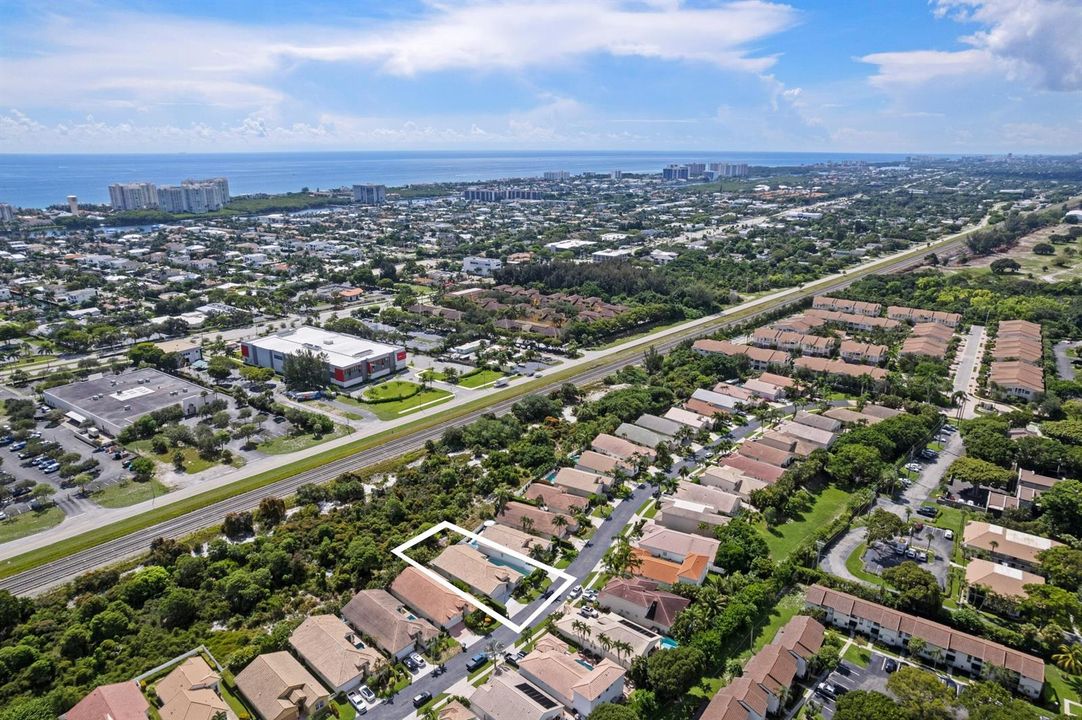 Aerial Neighborhood View
