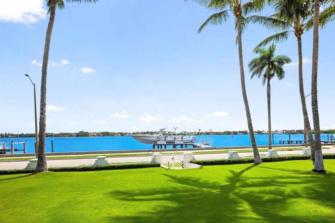 Front Lawn to Waterfront