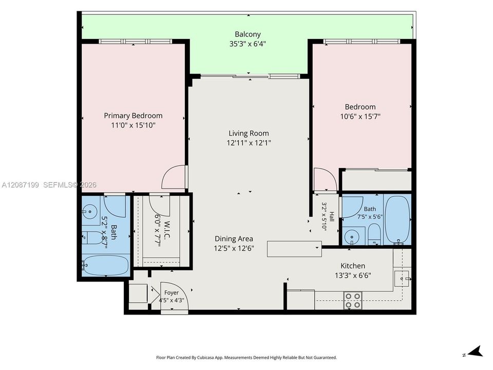 For Rent: $4,000 (2 beds, 2 baths, 960 Square Feet)