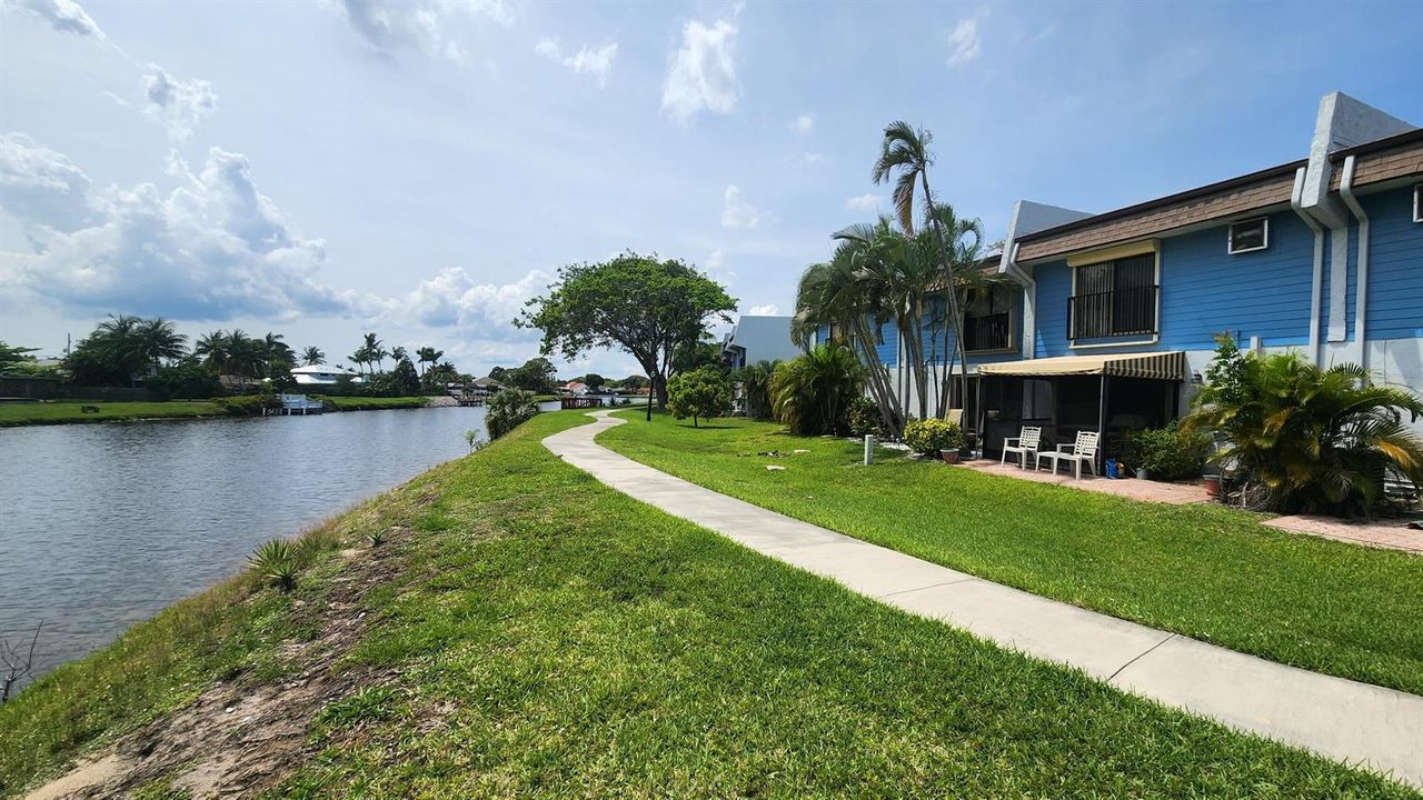 back of property
