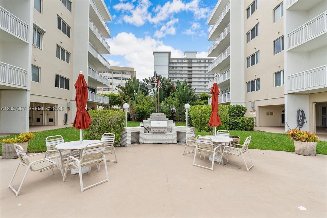 Building Grill Area
