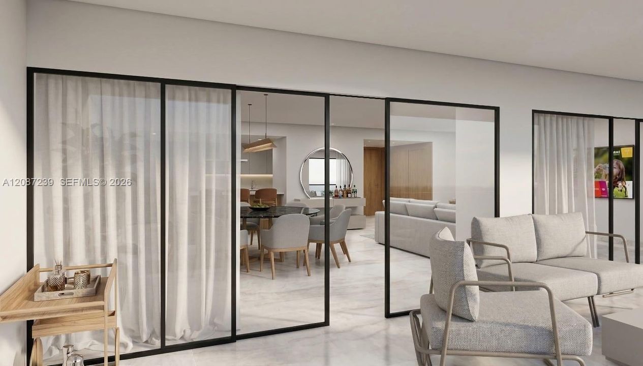 Staged Balcony