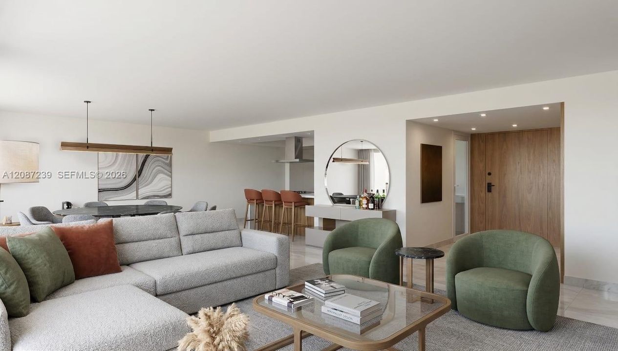 Staged Living room