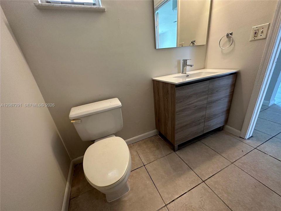 Half Bathroom downstairs