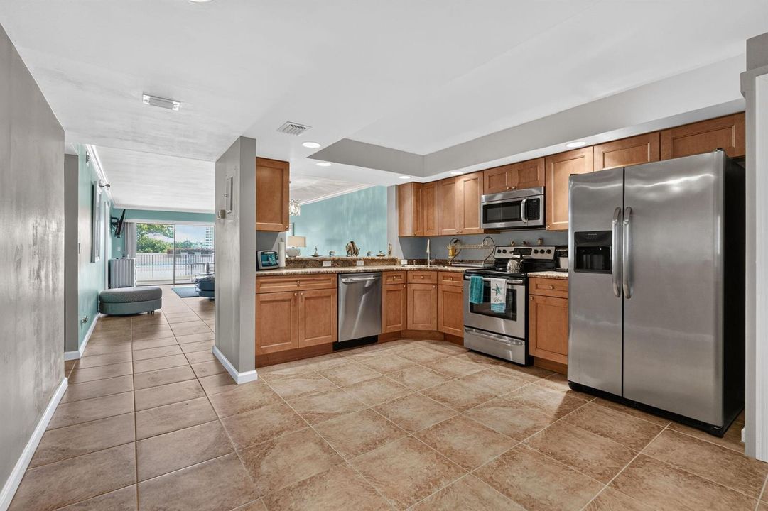 open kitchen