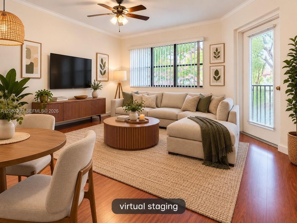 Virtual staging
