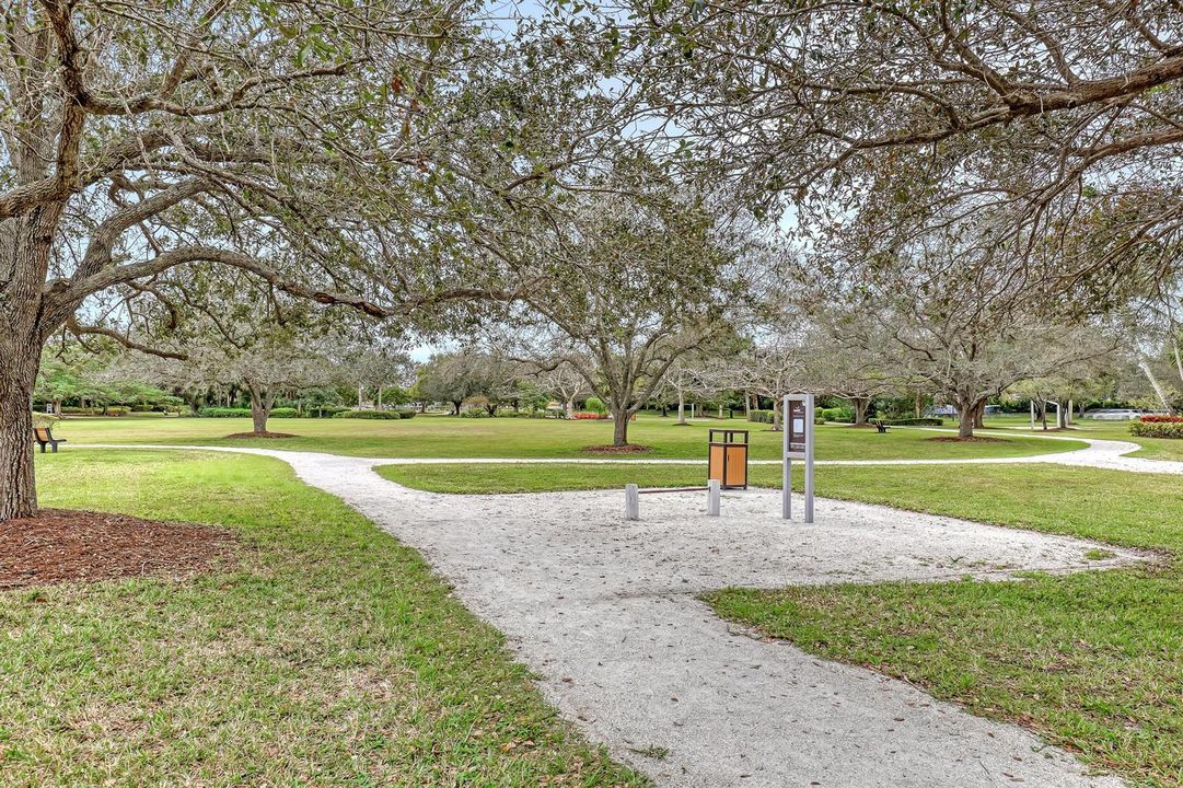 Exercise Stations on Path