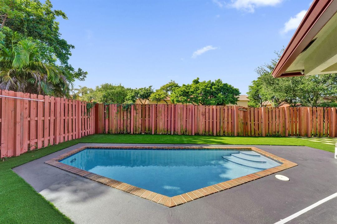 Pool and Fence