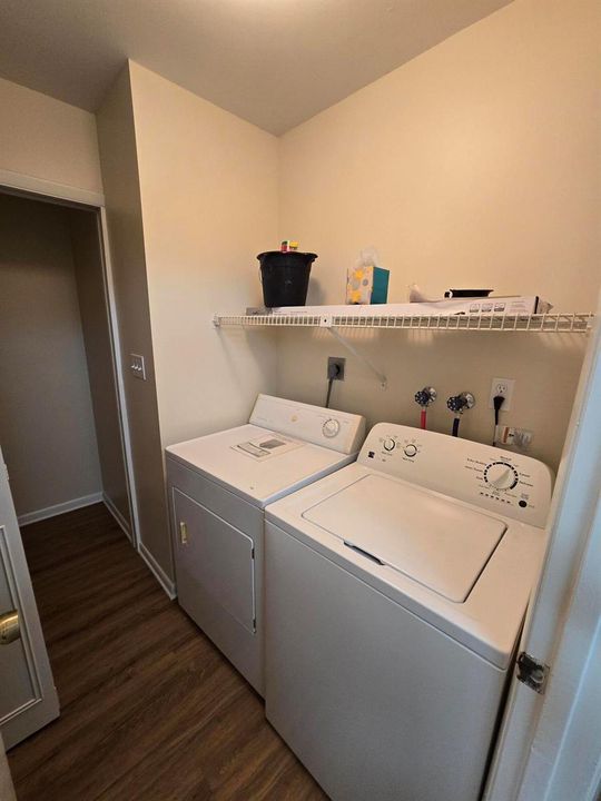 Washer and dryer
