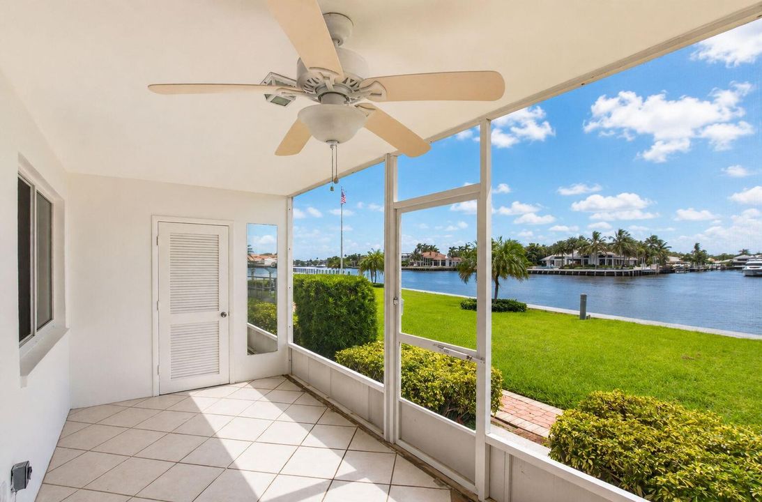 Patio with ICW View