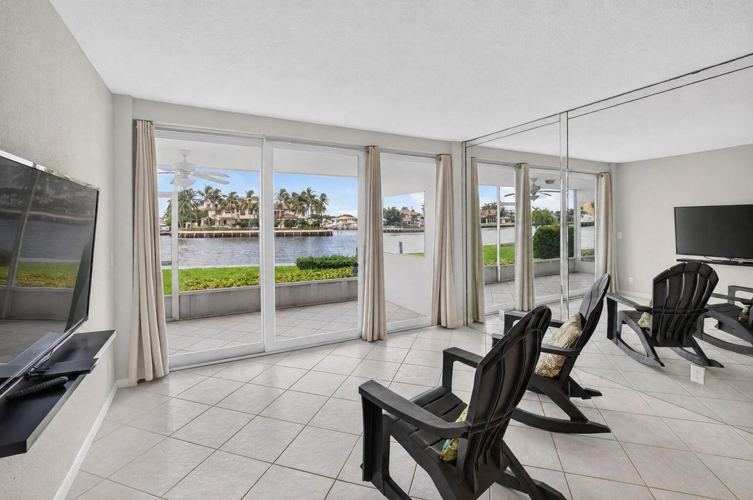 Long Canal View from Living Area