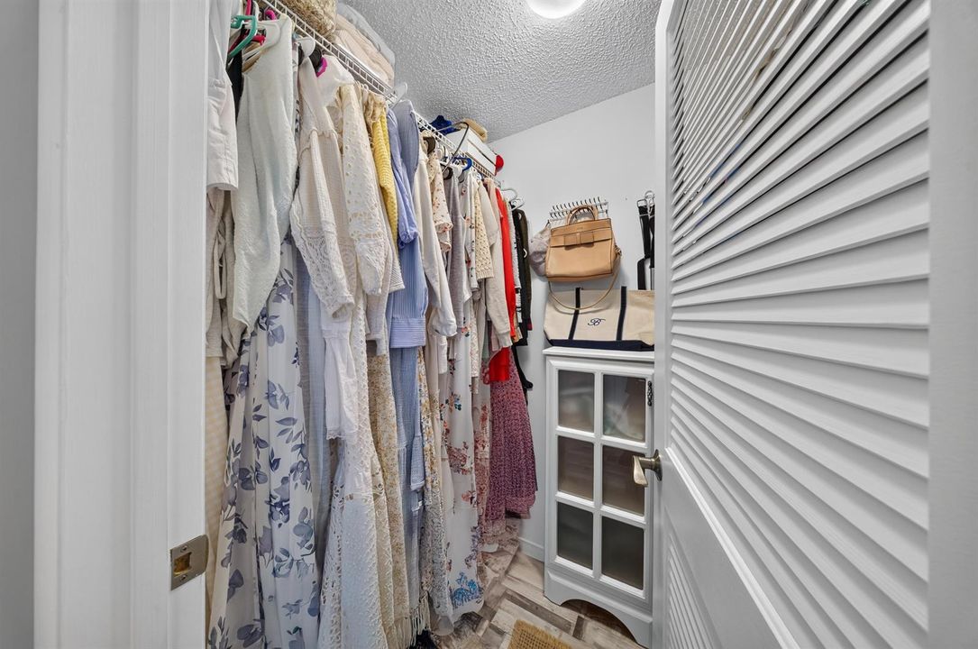 Primary Walk In Closet