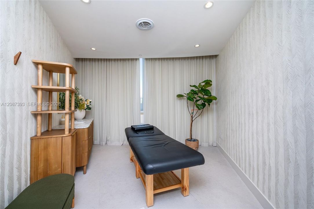 Massage room
