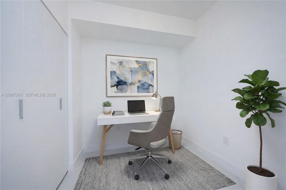 Den - Virtually staged