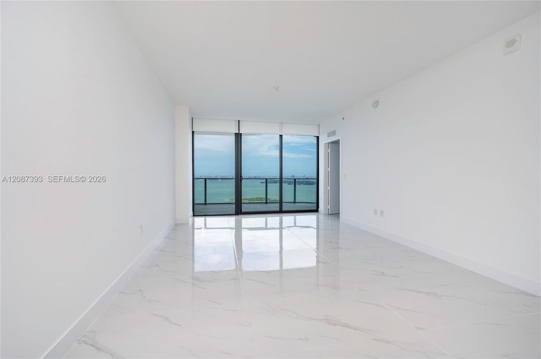 Spacious Dining-Living area with the captivating view