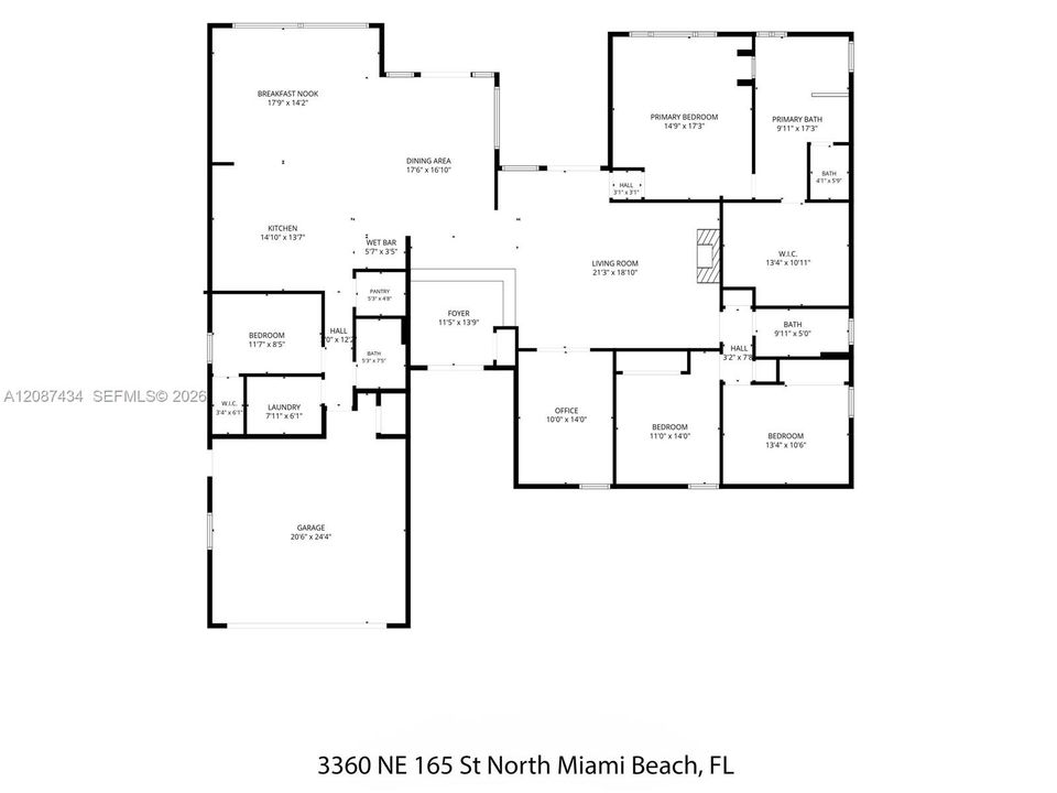 For Sale: $4,199,000 (5 beds, 3 baths, 3133 Square Feet)