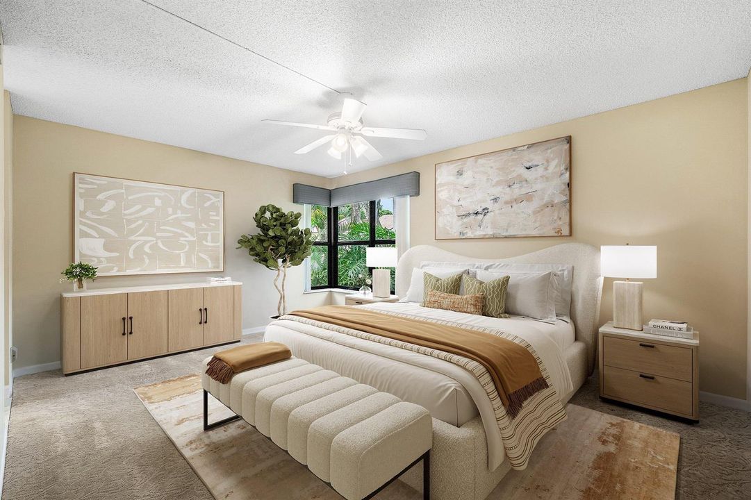 Rendering of Primary Suite