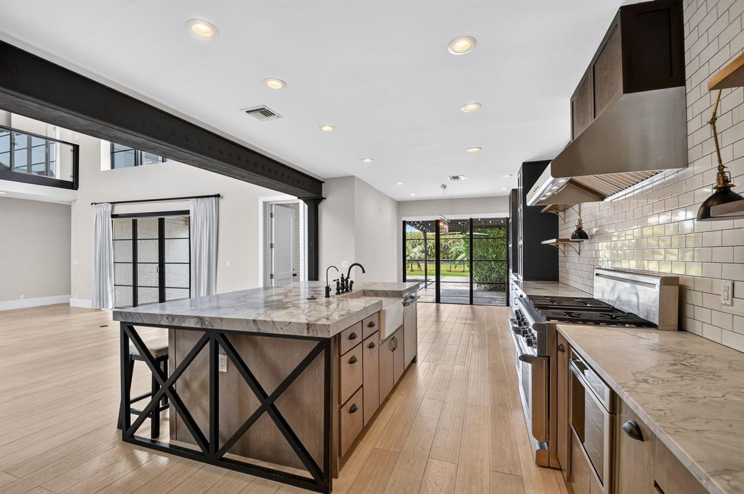 Kitchen to Dining