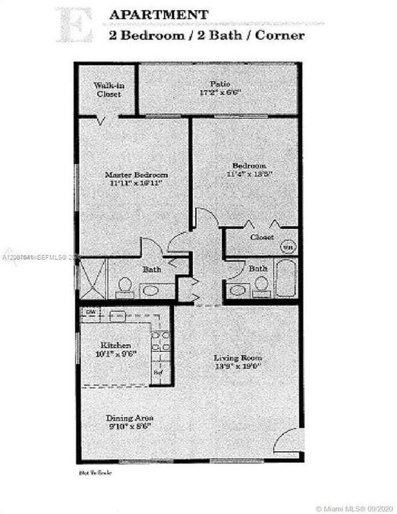 На продажу: $175,000 (2 спален, 1 ванн, 954 Квадратных фут)